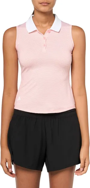 adidas Girls' Sleeveless Golf Polo Shirt