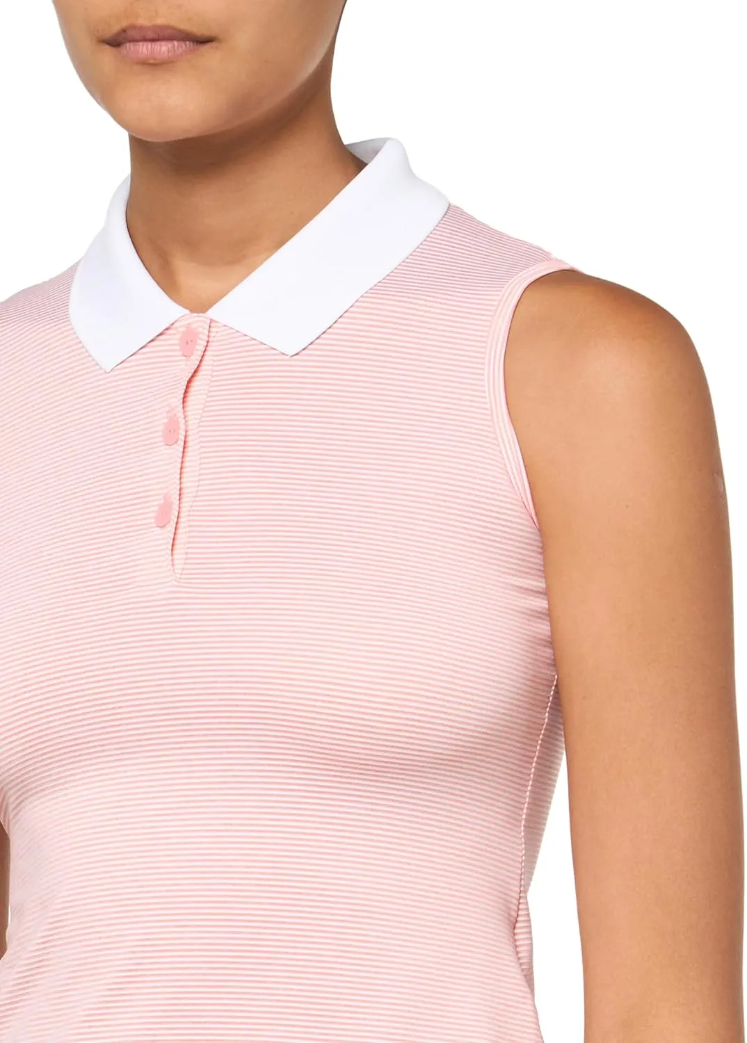 adidas Girls' Sleeveless Golf Polo Shirt