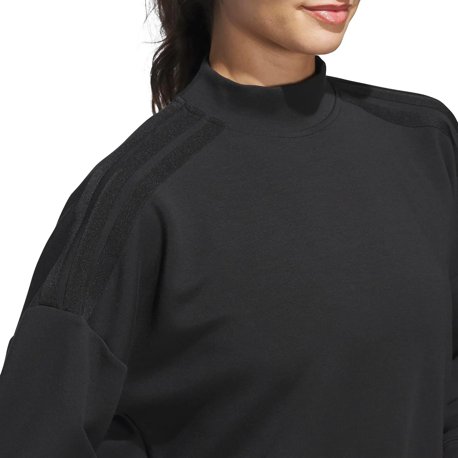 adidas Women's Beyond Spacer Mock Layering Top