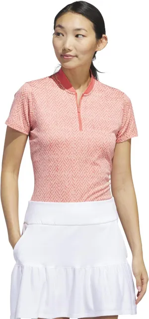 adidas Women's Ultimate365 Jacquard Polo Shirt