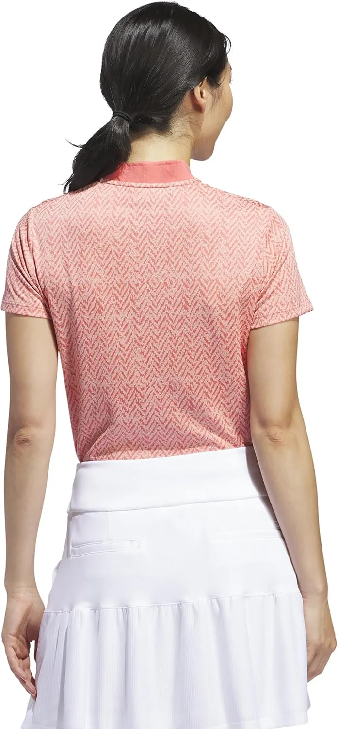 adidas Women's Ultimate365 Jacquard Polo Shirt