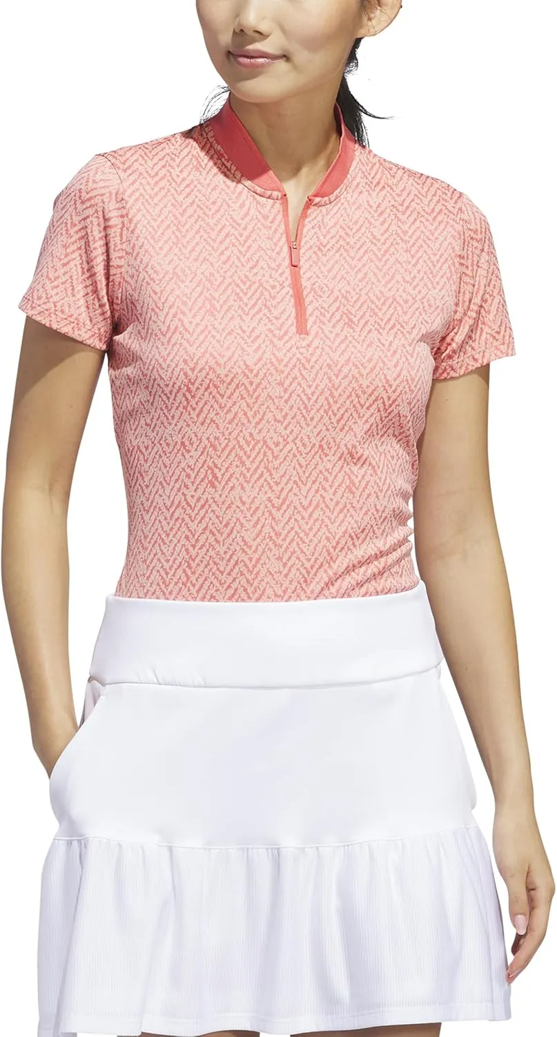 adidas Women's Ultimate365 Jacquard Polo Shirt