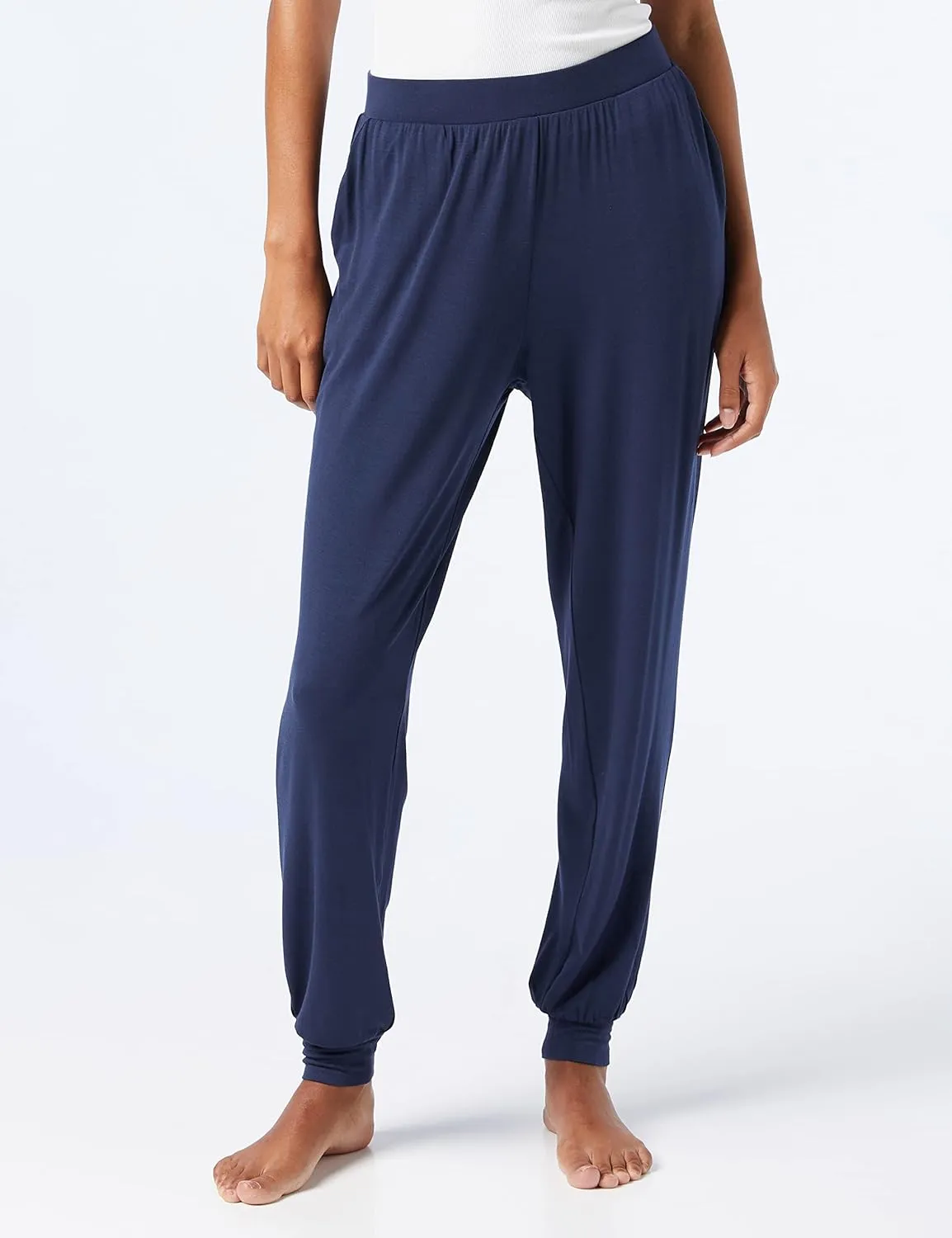 Amazon Essentials Womens Pajama Pants, Lightweight Knit Jersey Jogger Lounge Sleep Wear with Pockets