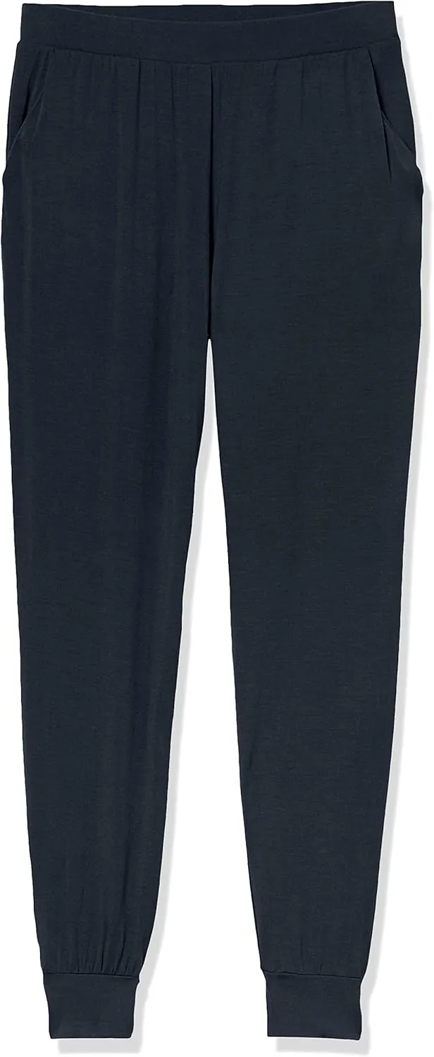 Amazon Essentials Womens Pajama Pants, Lightweight Knit Jersey Jogger Lounge Sleep Wear with Pockets