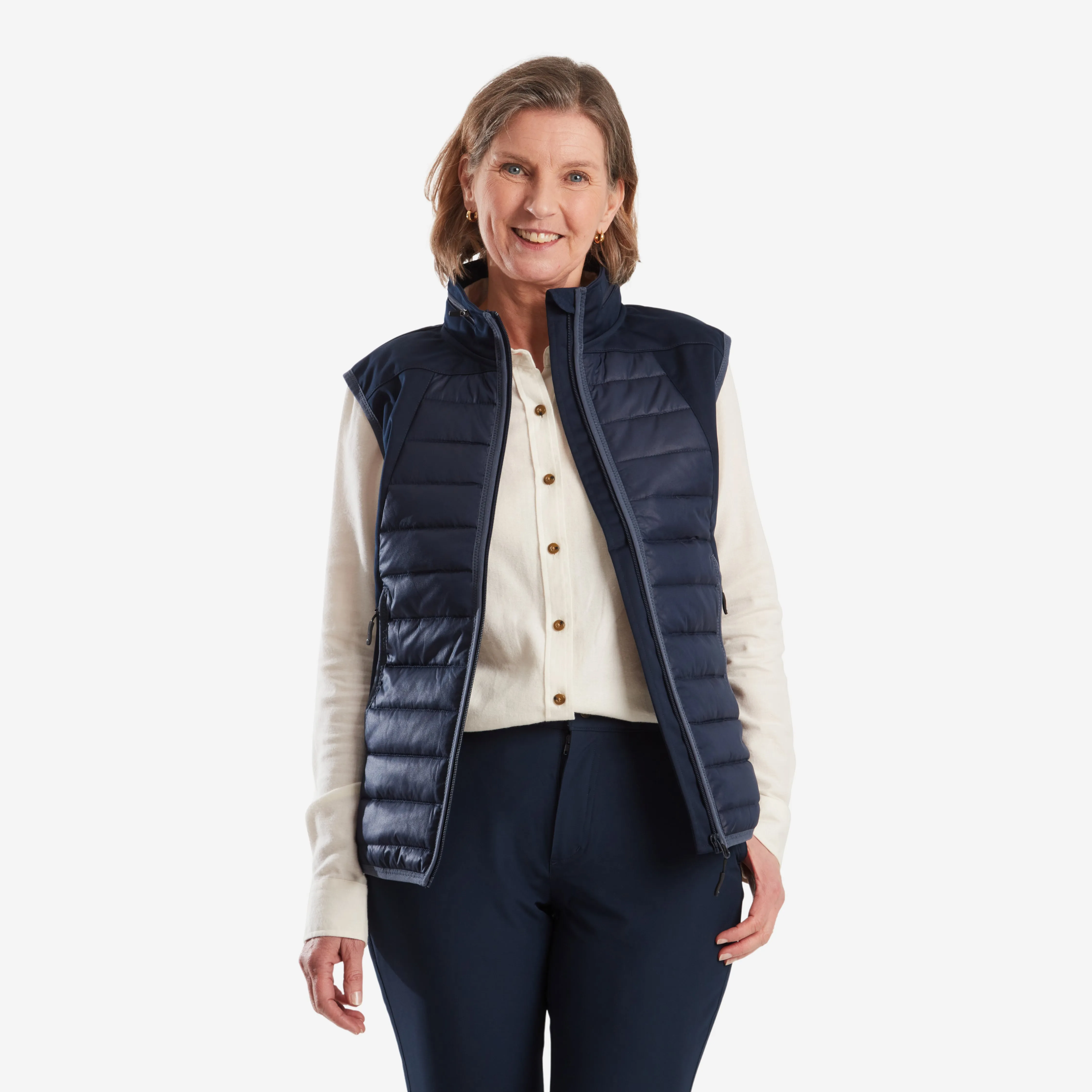 Ann Reco Waistcoat Dark Navy