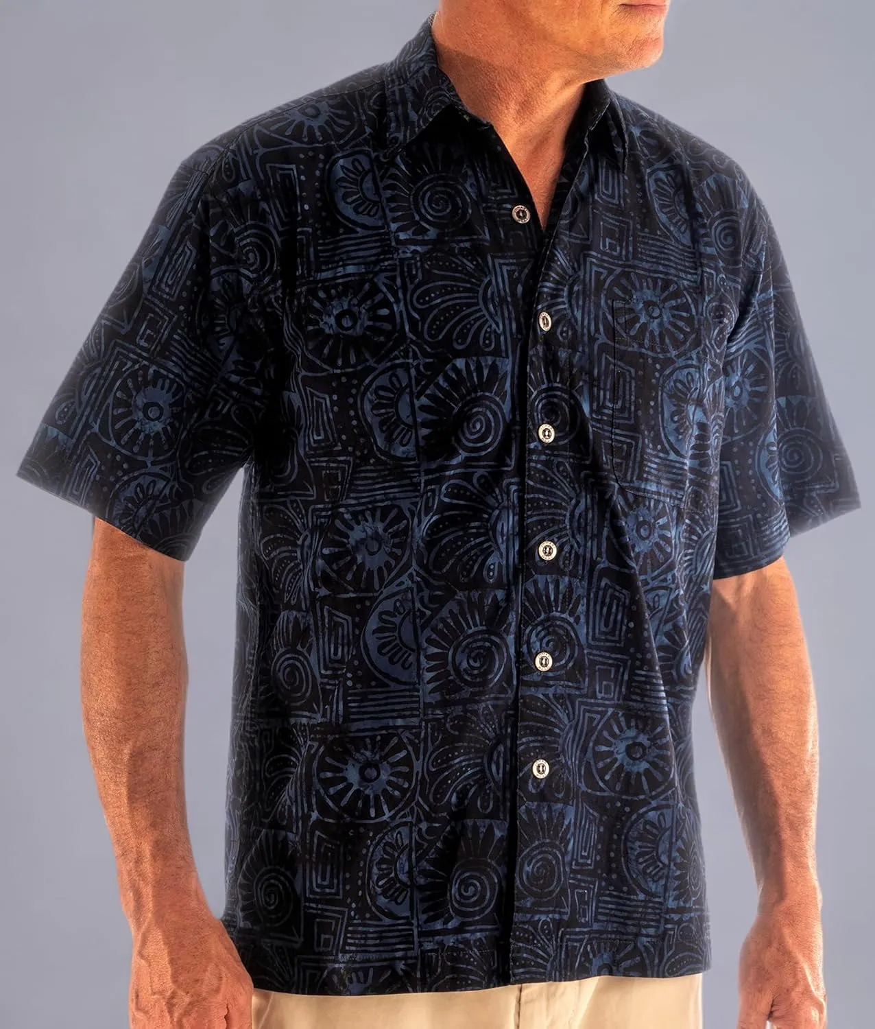 Antigua Summer Tropical Hawaiian Batik Shirt