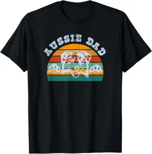 Aussie Dad Vintage Sunset T-Shirt