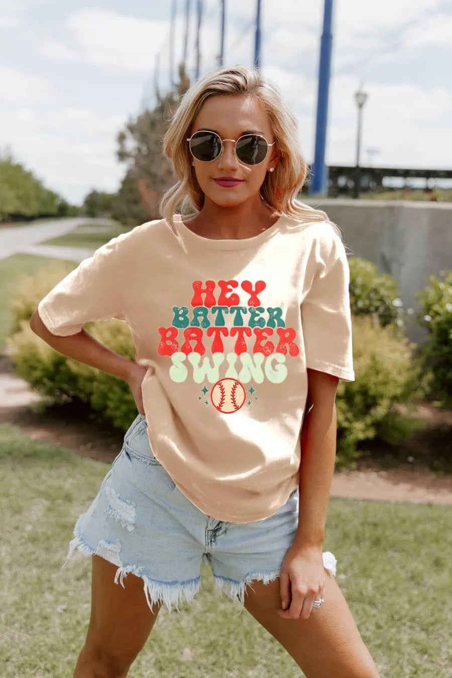 Baseball Shirt Women Oversized Game Day Shirts Dadgers Baseball Fan Shirt Sport Team Fans Short Sleeve Tee