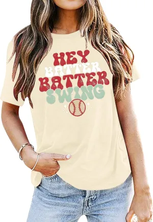 Baseball Shirt Women Oversized Game Day Shirts Dadgers Baseball Fan Shirt Sport Team Fans Short Sleeve Tee