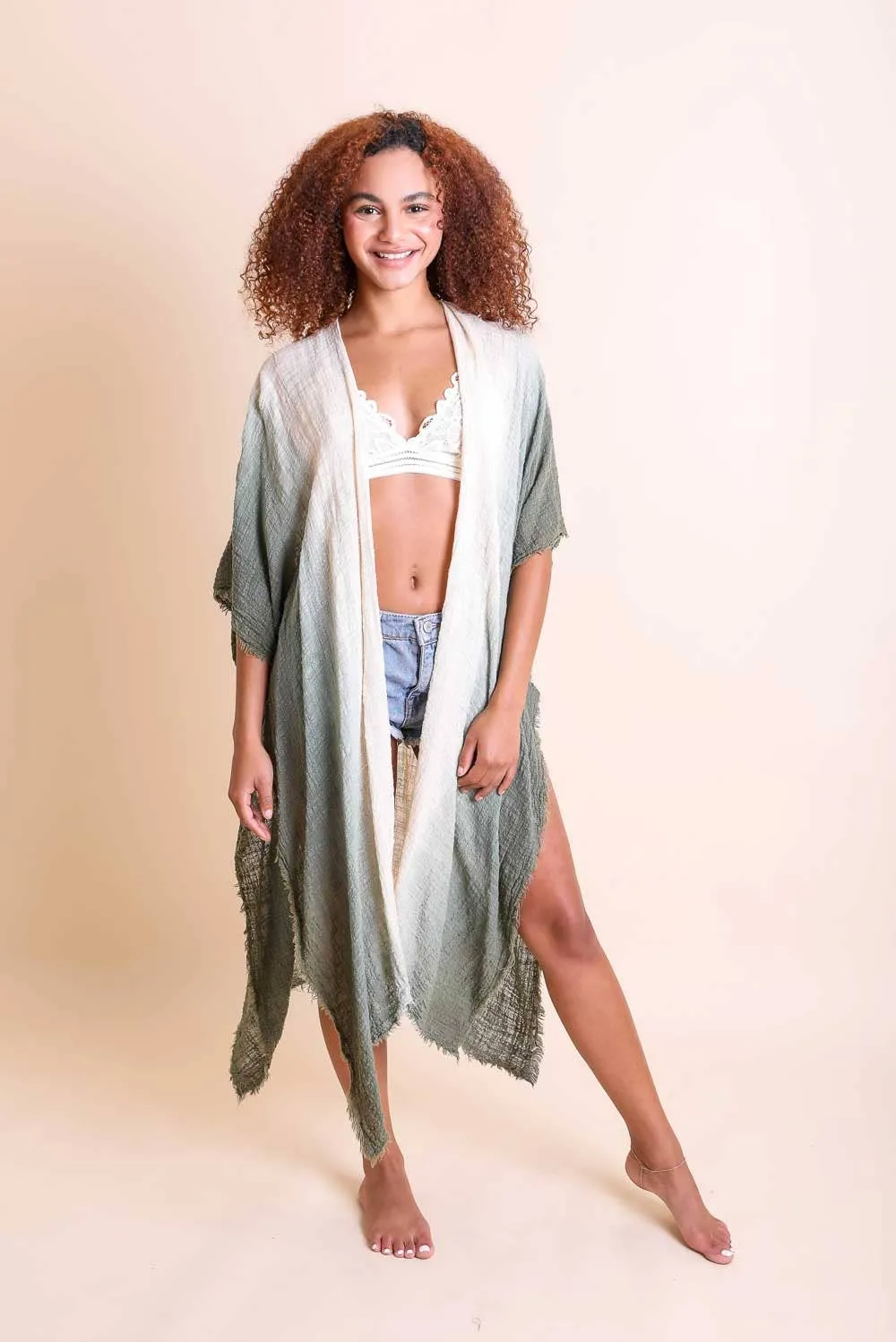 Bohemian Ombre Kimono