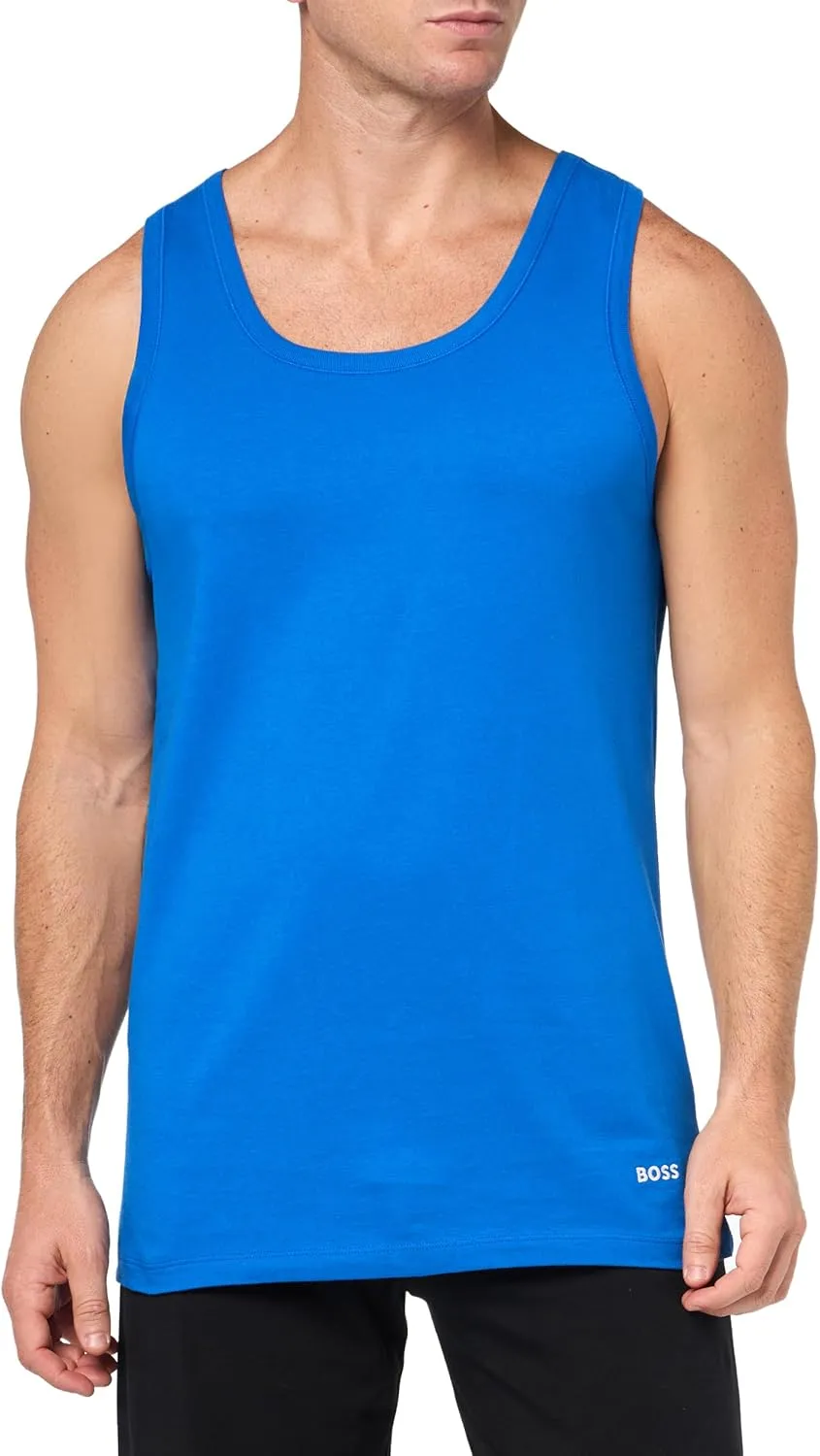 BOSS Men's 3 Pack Cotton Tank Top