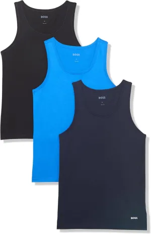 BOSS Men's 3 Pack Cotton Tank Top