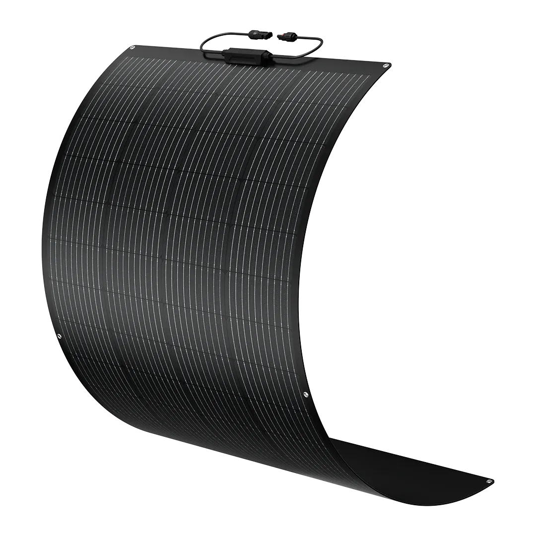 BougeRV Arch 200 Watt Fiberglass Flexible Curved Solar Panel