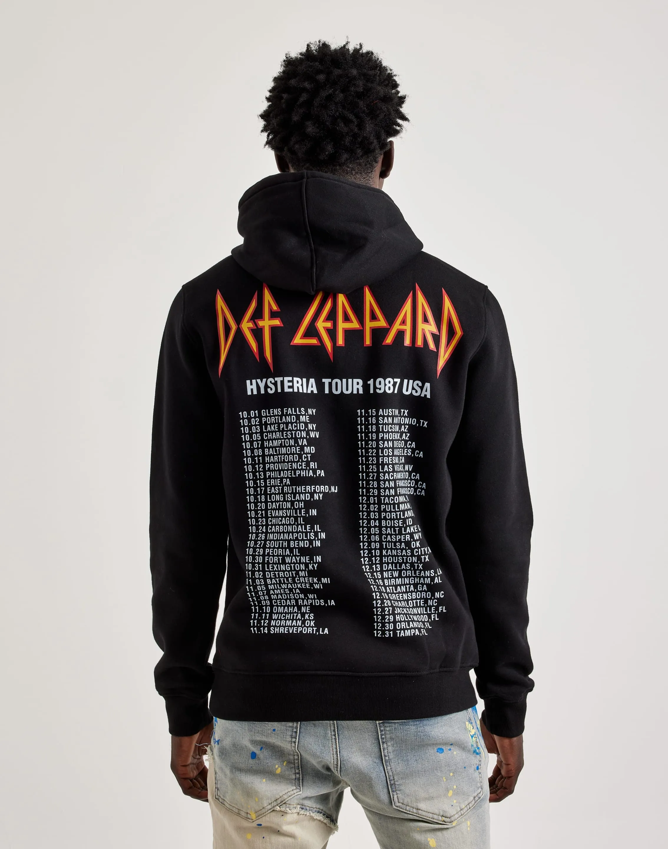 Central Mills Def Leppard Tour Hoodie