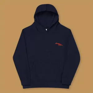 Chicken Feet Embroidered Kids Hoodie