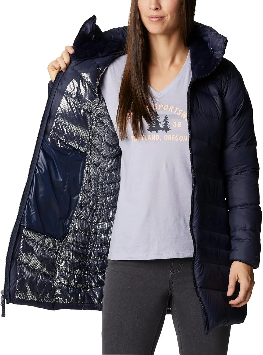 Columbia womens Autumn Park Down Mid Jacket