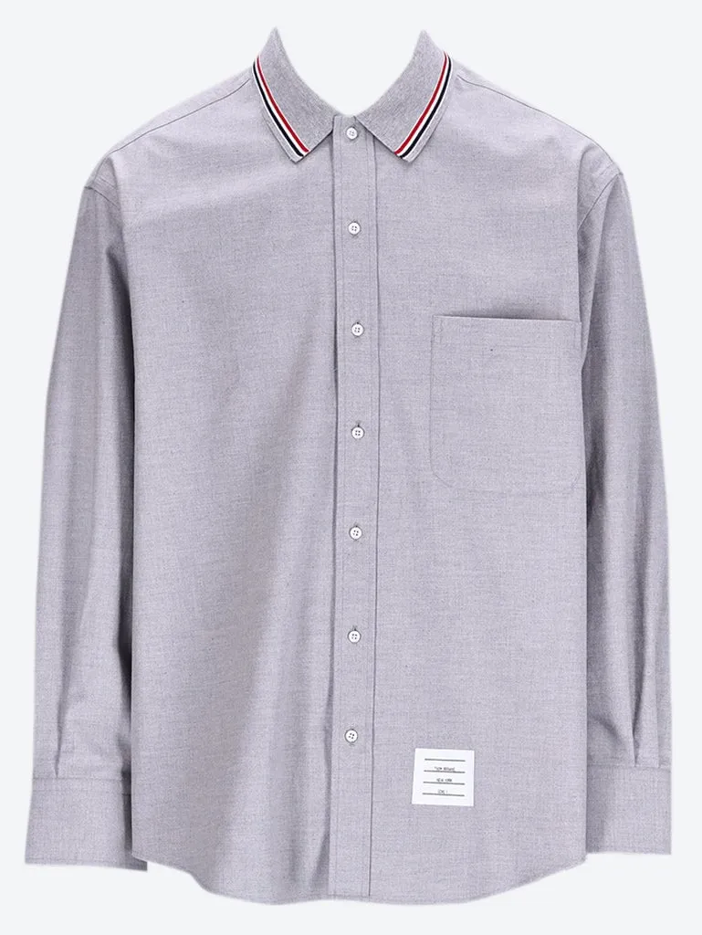 Cotton Flannel oversized long sleeve shirt