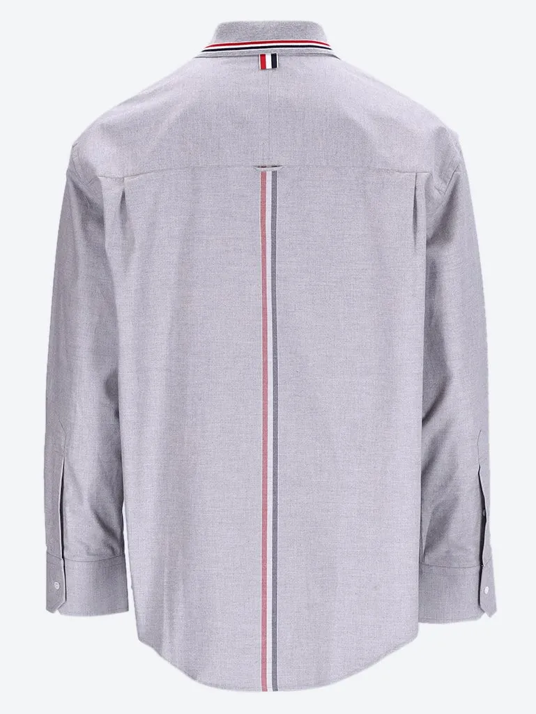 Cotton Flannel oversized long sleeve shirt