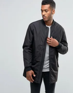 D-Struct Long Line Bomber Jacket