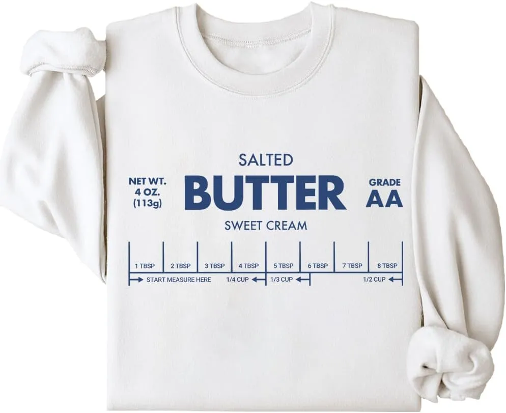 DarkJoy Salted Butter Shirt and Sweatshirt