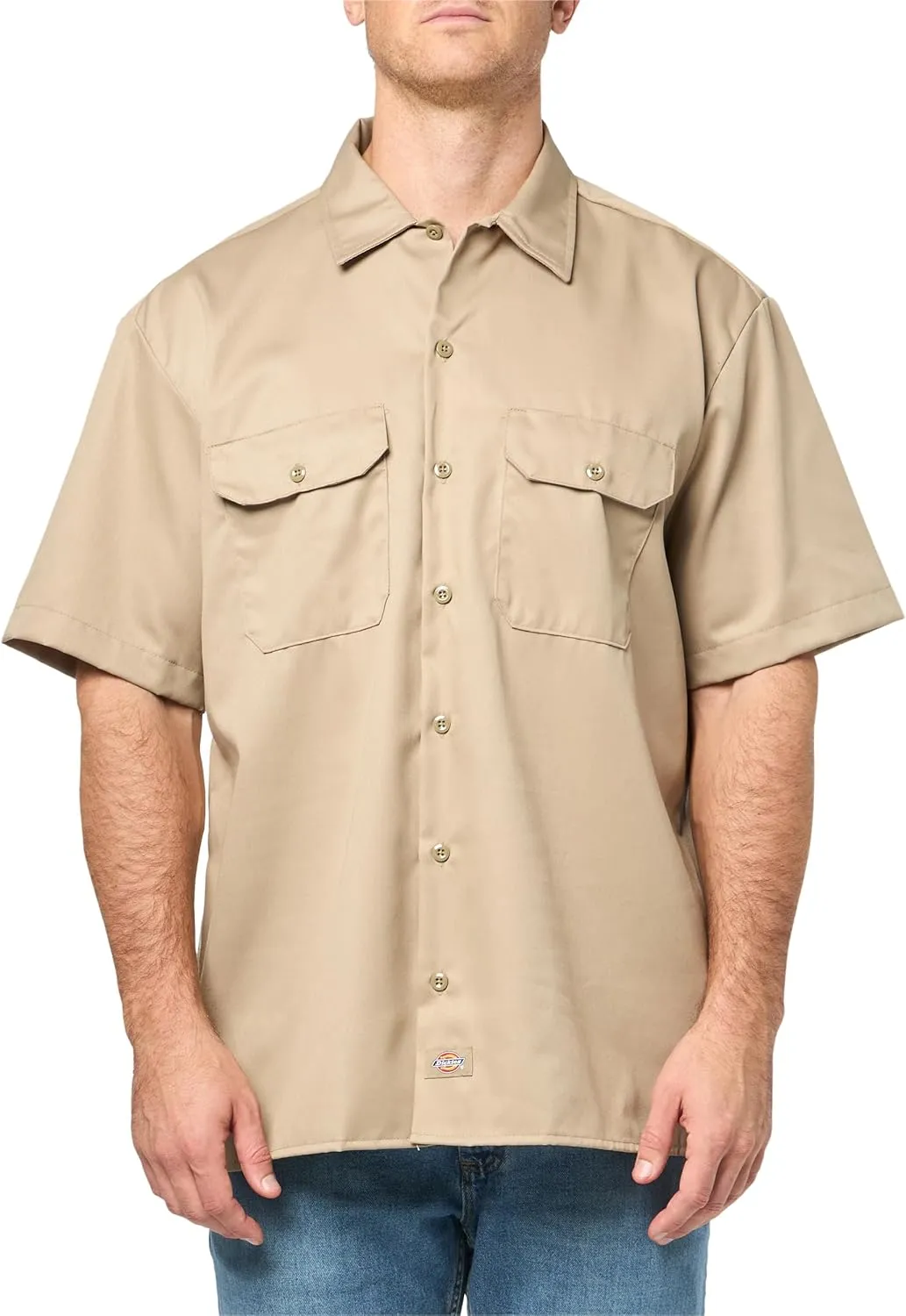 Dickies mens Short Sleeve Work Shirt