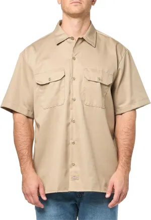 Dickies mens Short Sleeve Work Shirt