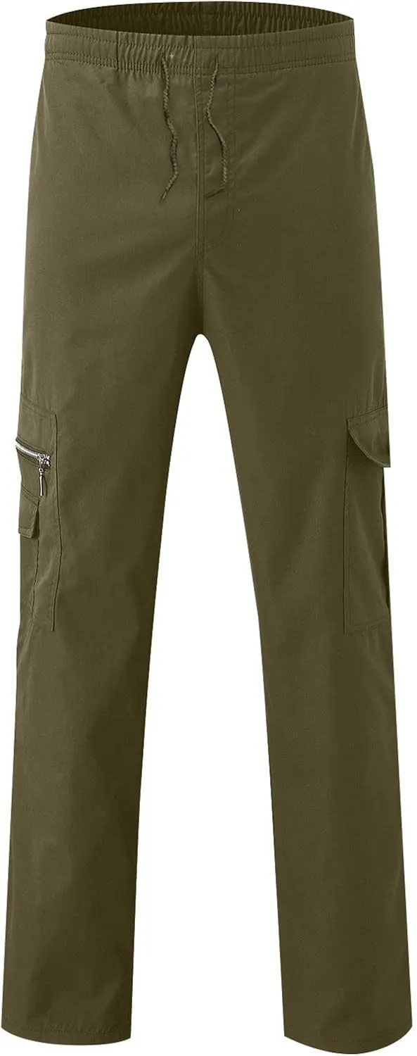 Dudubaby Sweatpants for Men Sports Casual Jogging Trousers Lightweight Hiking Work Pants Outdoor Pant