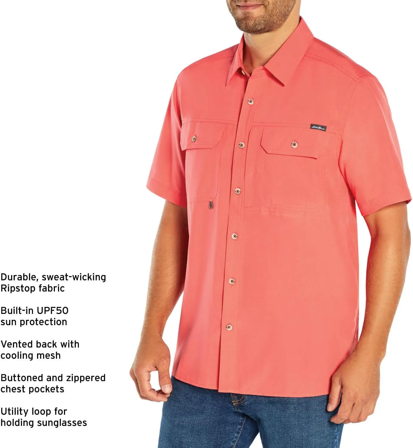 Eddie Bauer Men's Woven Tech Shirt