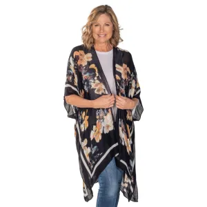 Floral Kaleidoscope Viscose Topper