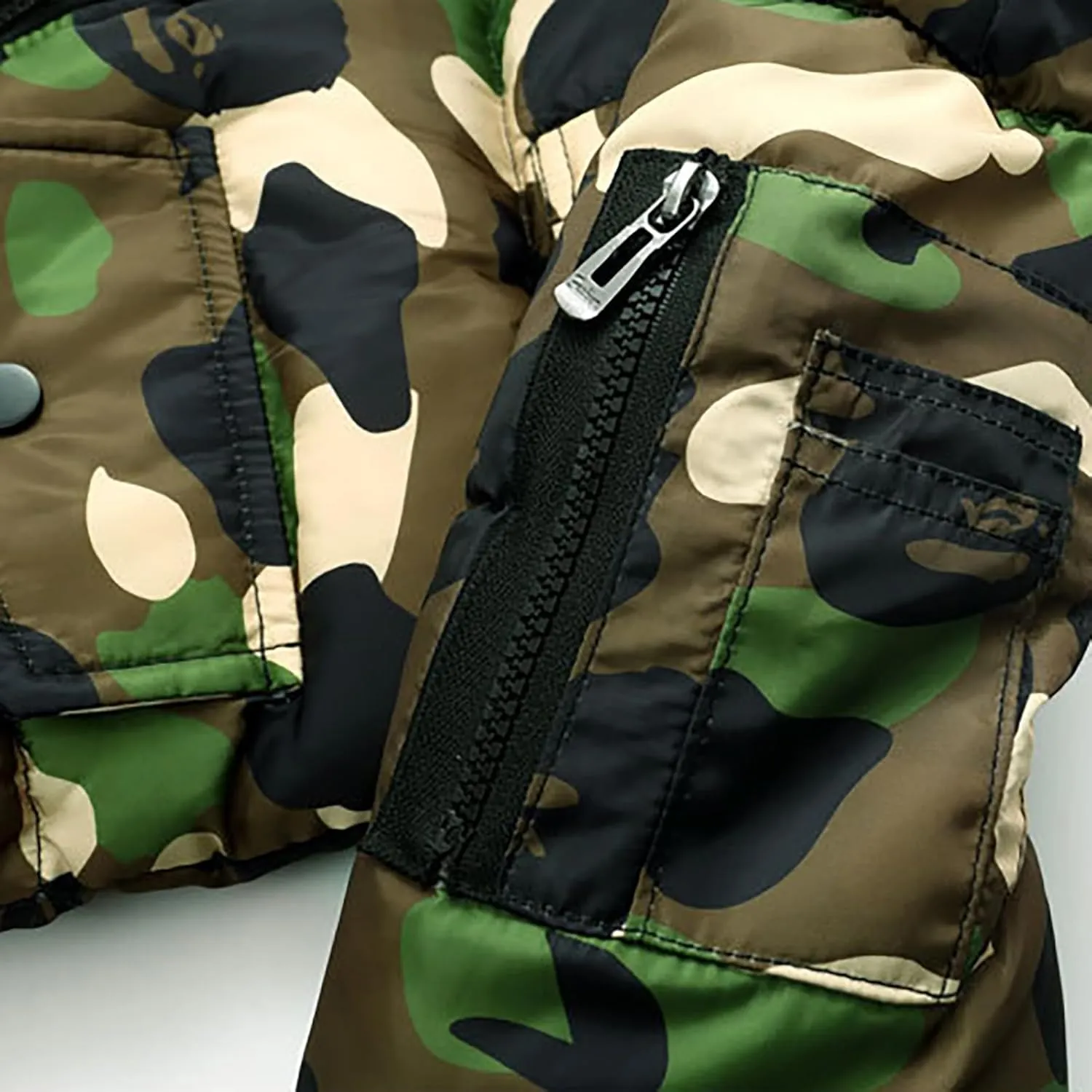 Girls Boys Down Cotton Coats Padded Jacket Thick Winter Cotton Puffer Coat Jacket Boys Girls Girls Trench Star Apparel