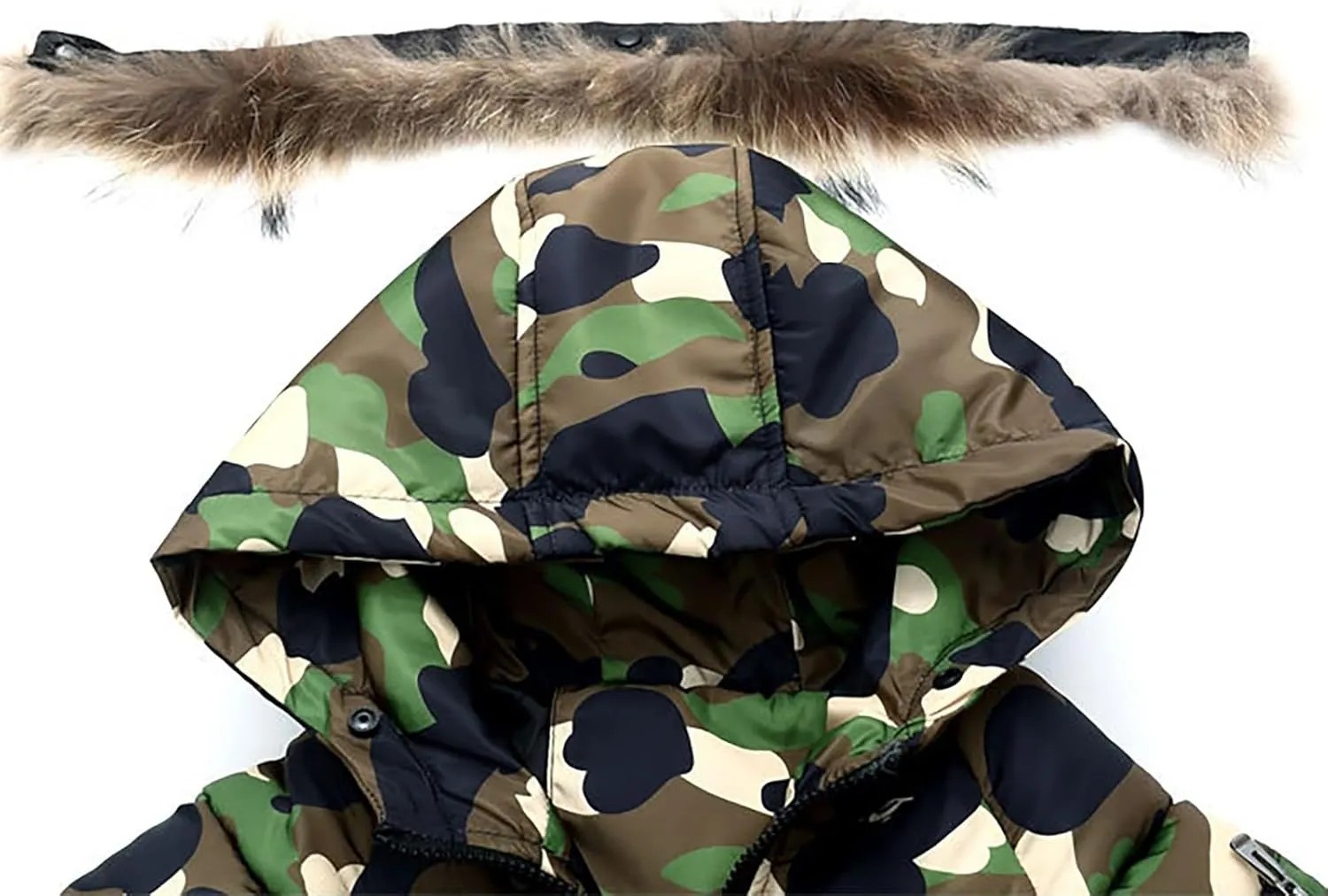 Girls Boys Down Cotton Coats Padded Jacket Thick Winter Cotton Puffer Coat Jacket Boys Girls Girls Trench Star Apparel