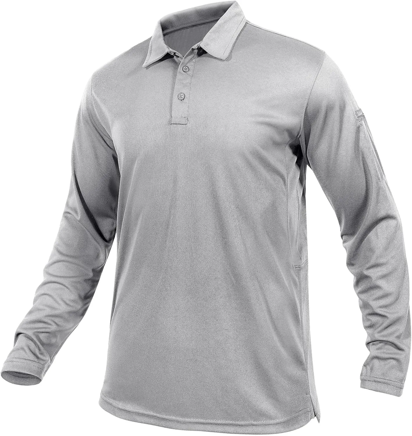 GYMELITE Men's Golf Polo Shirt Short & Long Sleeve Polo Shirts Dry Moisture Wicking Performance Outdoor Casual Collar Shirt