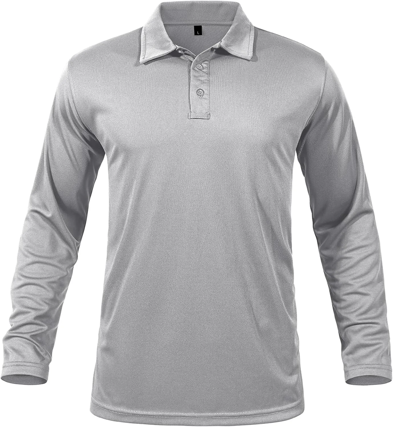 GYMELITE Men's Golf Polo Shirt Short & Long Sleeve Polo Shirts Dry Moisture Wicking Performance Outdoor Casual Collar Shirt