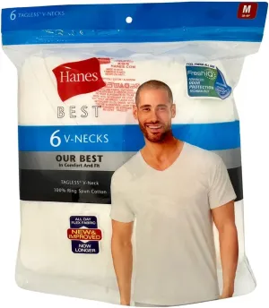 Hanes Men's V-Neck T-Shirt