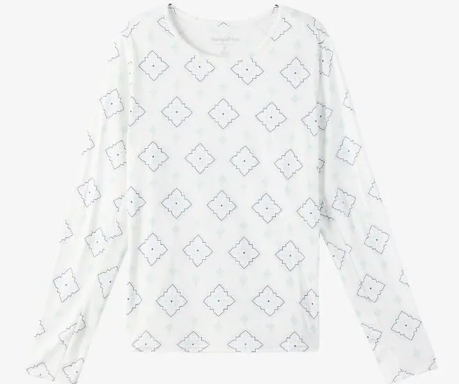 HANG TEN Women's Long Sleeve Shirt - Lightweight Quick Dry Rash Guard - Sun Protection Shirt - Beach - Hiking - Outdoor
