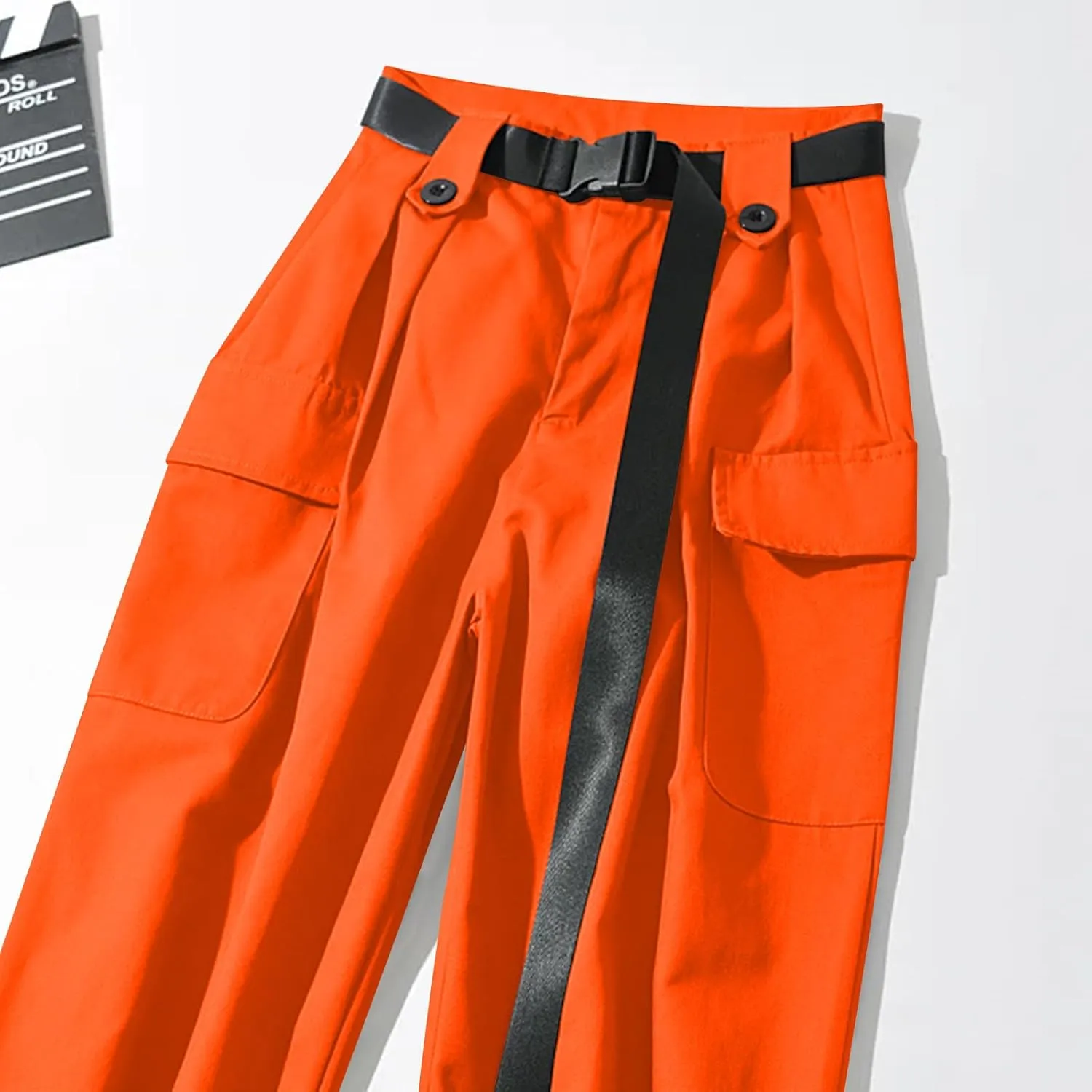 Harem Pants Women Cargo Pants Baggy Parachute Pants Fashion Y2K High Waisted Pants Streetwear Joggers Hiking Trousers