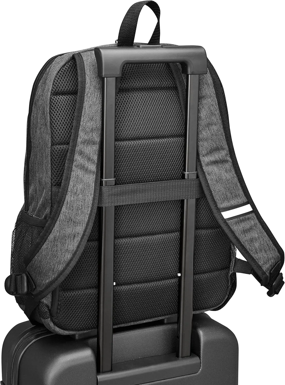 HP Prelude Pro Backpack - Fits 15.6" Laptops - Durable Fabric w/ Water-resistant Coating - Padded Compartment, Zipper & Slip Compartments - Adjustable Padded Shoulder Straps (#4Z513AA)