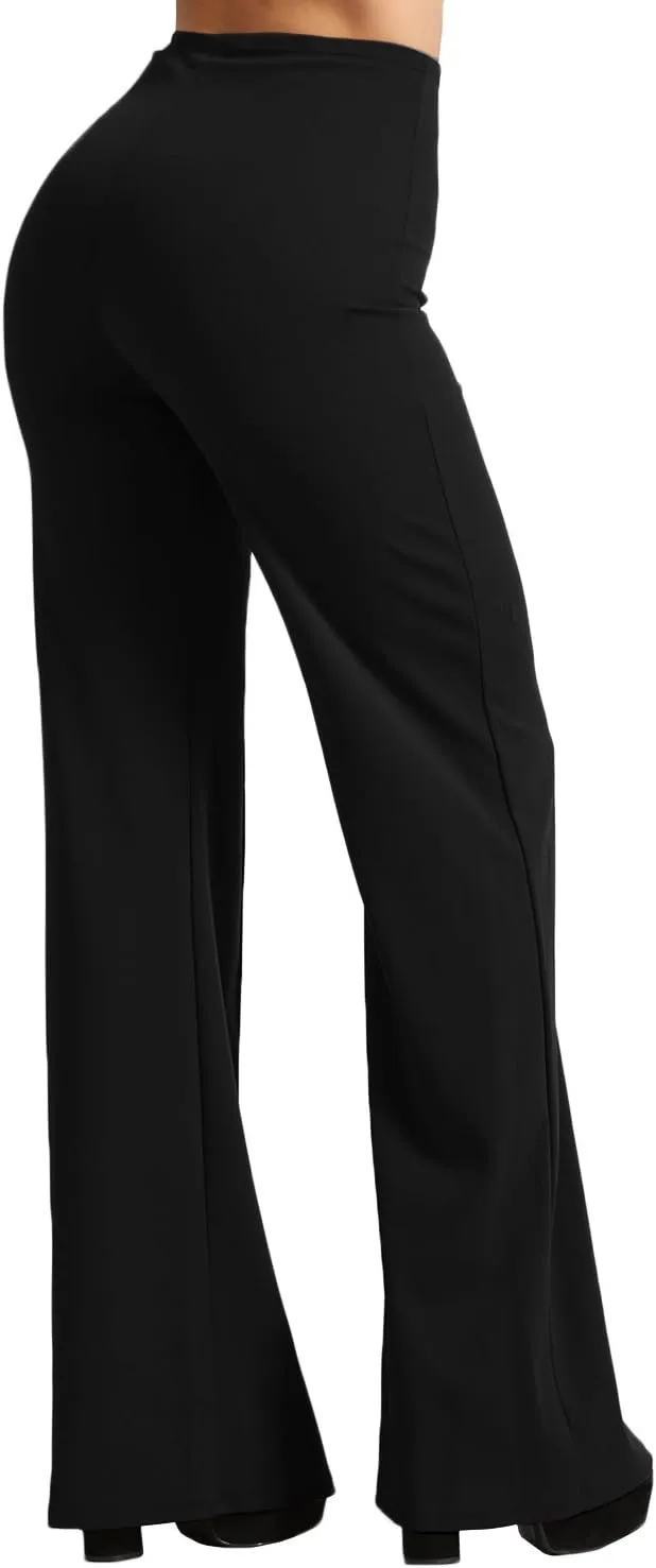 J. LOVNY Womens Sailor Bell Bottom High Waist Long Pants Made in USA S-3XL