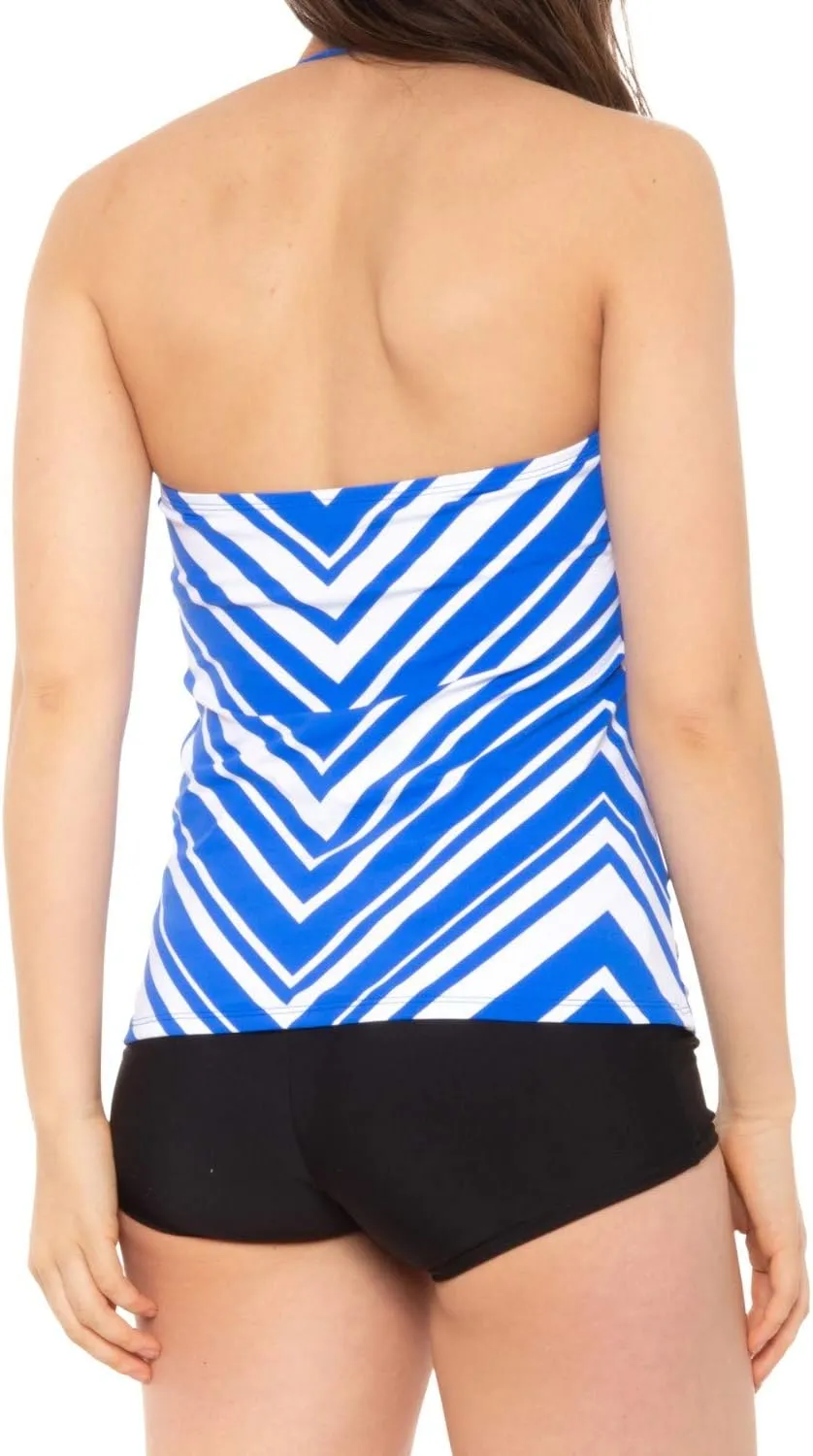 La Blanca Women's Bandeau Tankini Swimsuit Top