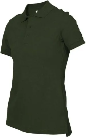 LAPG Womens Operator Tactical Polo Shirt, Short Sleeve Uniform Polo Shirt for Women, Comfortable Lightweight Anti-Wrinkle