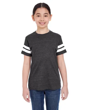 LAT 6137 Youth Football Fine Jersey T-Shirt