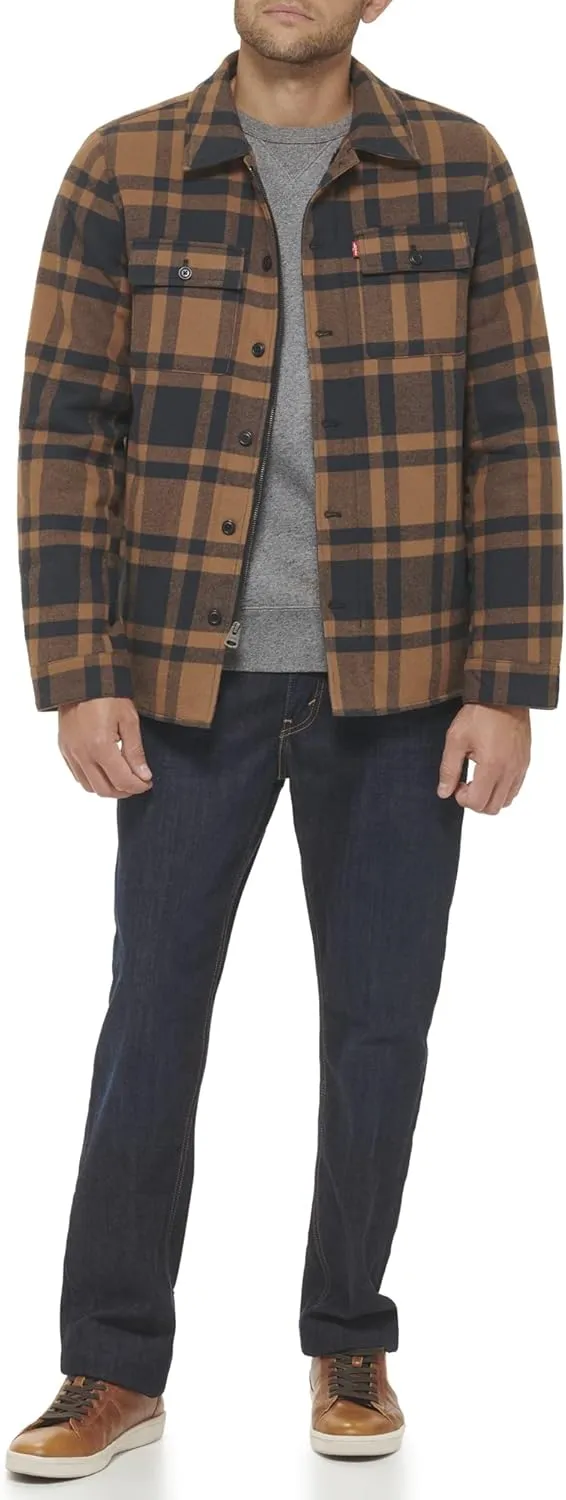 Levi's Men's Classic Plaid Shirt Jacket