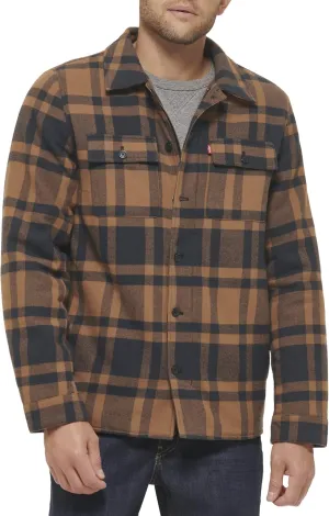 Levi's Men's Classic Plaid Shirt Jacket