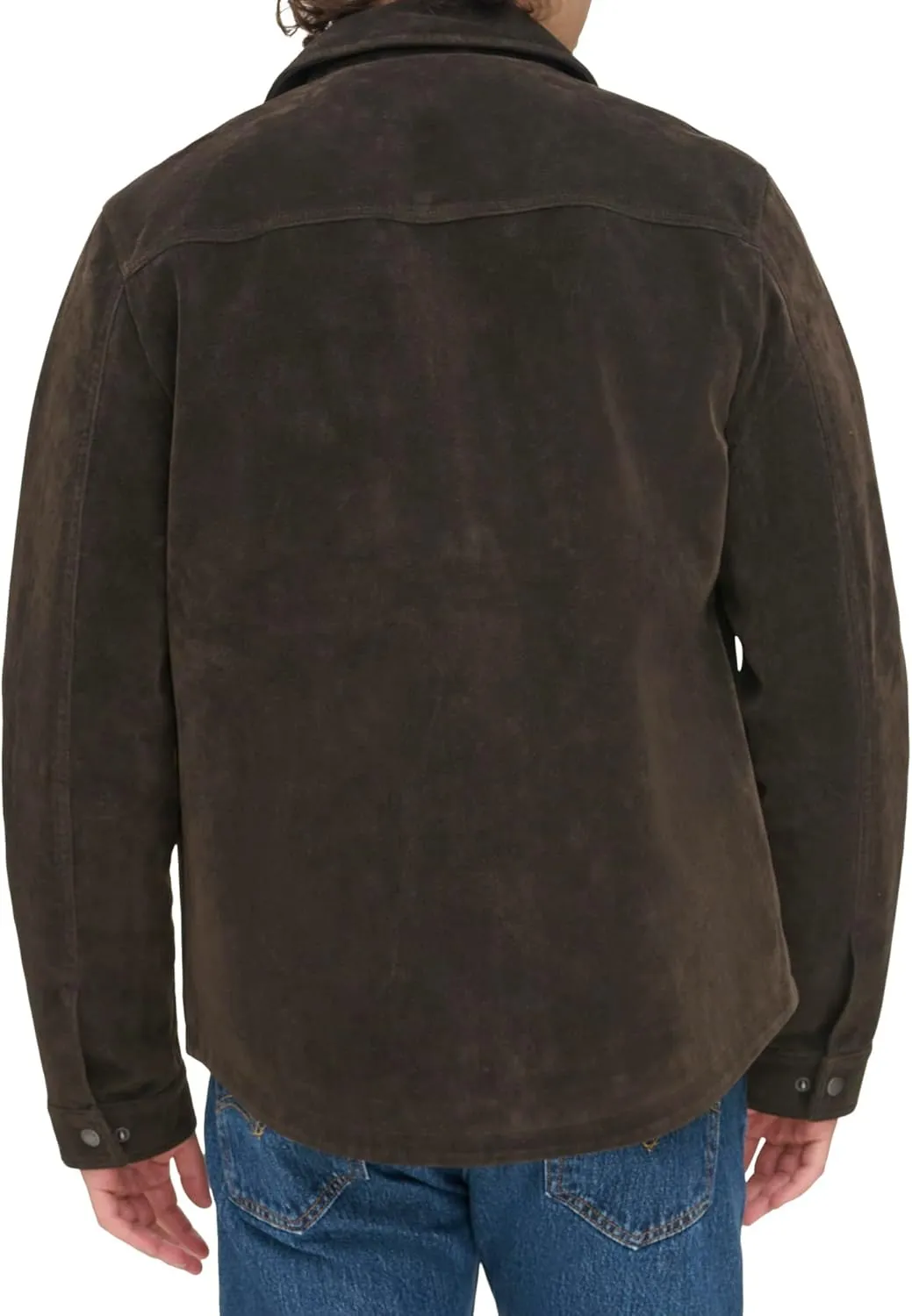 Levi's Men's Faux Leather Shirt Jacket