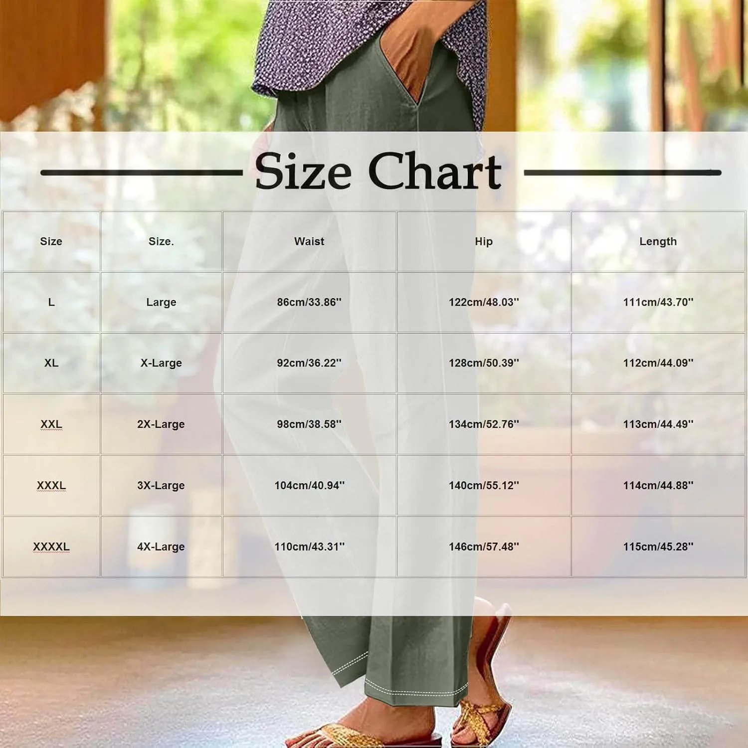 Liene Pants for Women,Womens Casual Summer 2025 Drawstring Elastic High Waist Pant Comfy Woman Printed Trousers