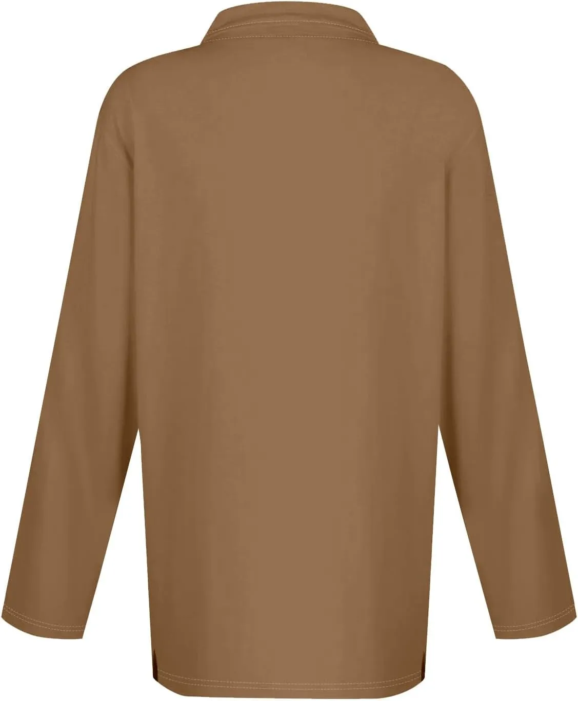 Long Sleeve Work Polo Shirt for Women Quick Dry Athletic Tennis Golf T Shirt Fashion Casual Office Dressy Tunic Tees