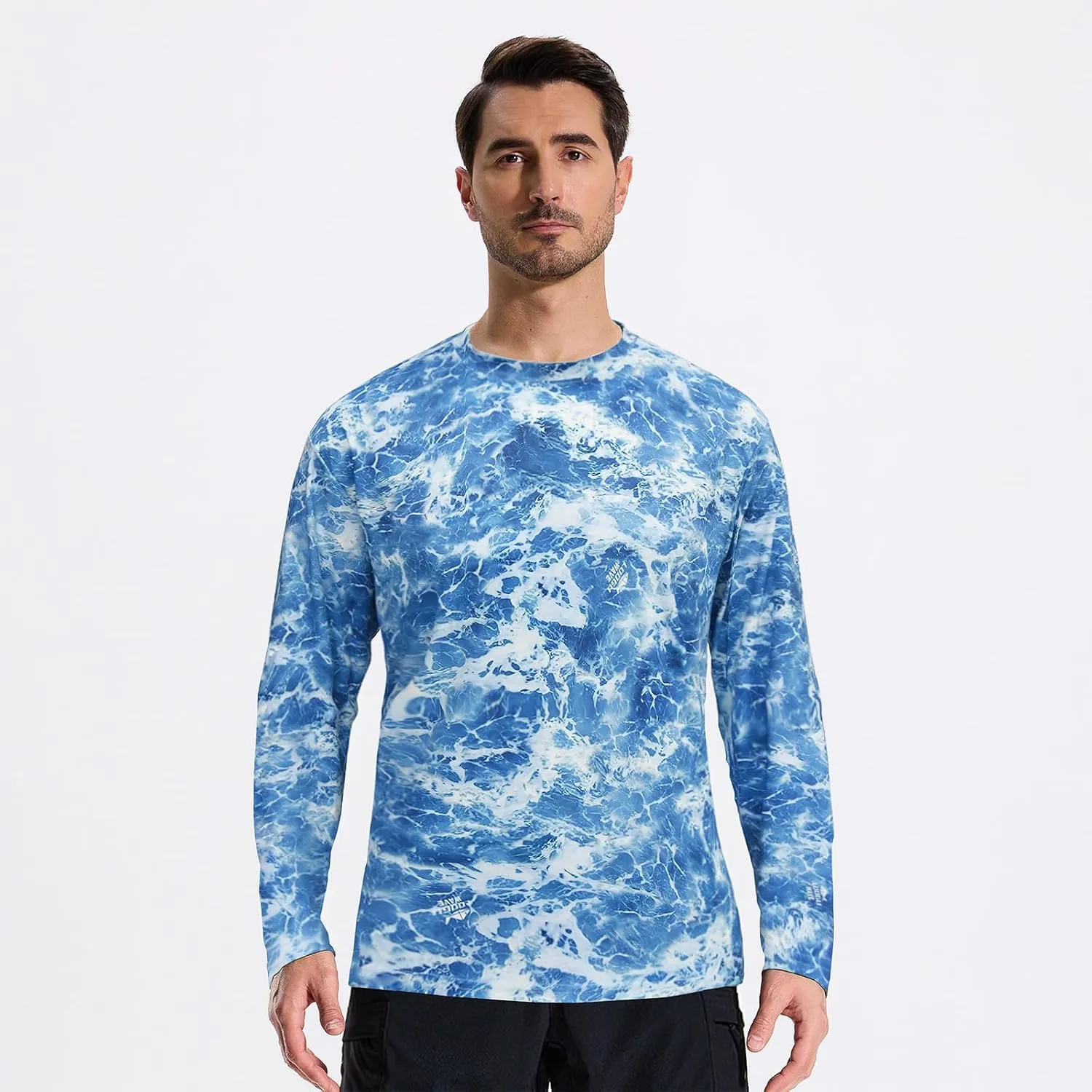 LOOGU Mens Hunting Camo Shirt Lightweight, Camouflage Shirts for Men Long Sleeve Shirt for Fishing Hiking Camping