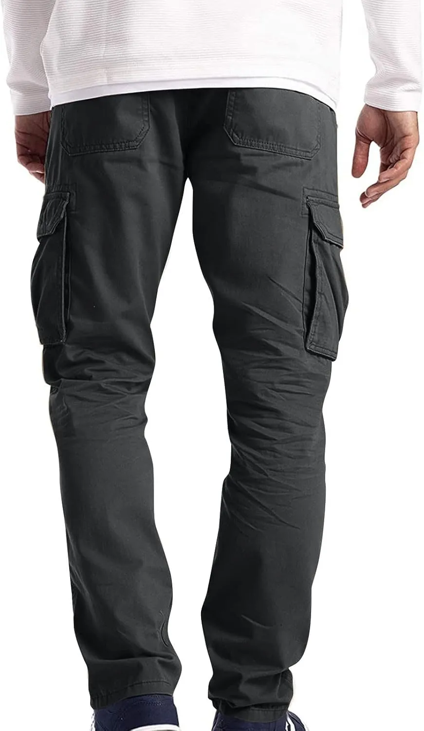 Mens Baggy Pants Sports Casual Jogging Trousers Lightweight Hiking Work Pants Outdoor Pant Winter Pants