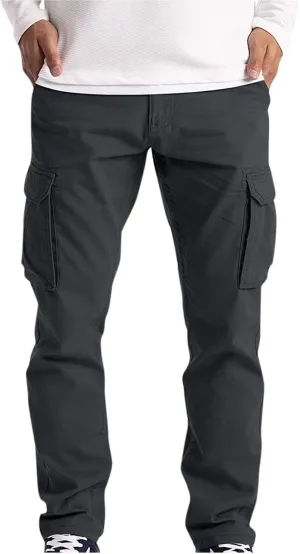 Mens Baggy Pants Sports Casual Jogging Trousers Lightweight Hiking Work Pants Outdoor Pant Winter Pants