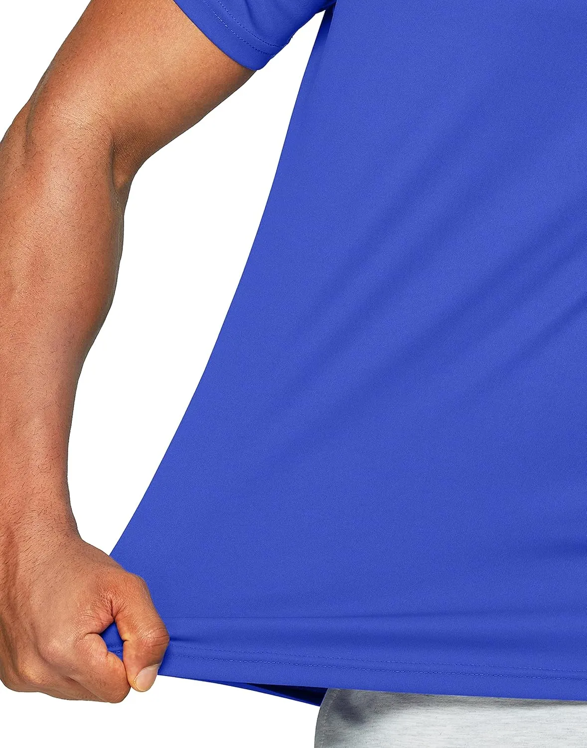 Men's Dry Fit Short Sleeve T-Shirt Crewneck Lightweight Tee Shirts for Men Workout Athletic Casual